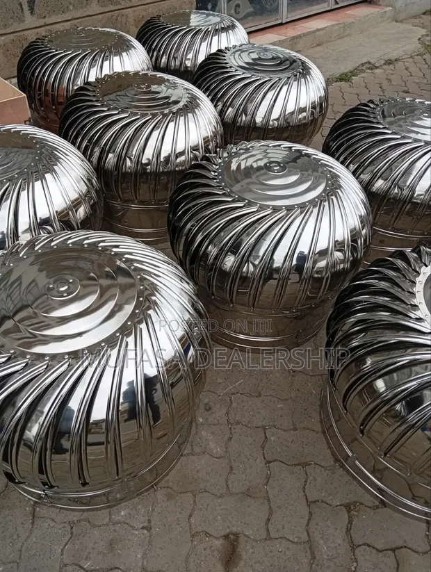 Stainless Steel Cyclone Roof Turbine Ventilator - 1