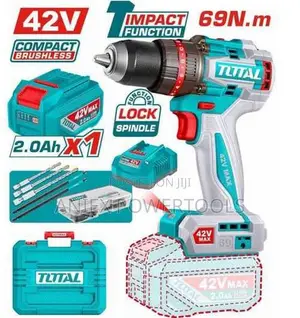 Total TIDLI426981 Compact Brushless Cordless Impact Drill 69Nm