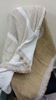 Nordic Cotton Knitted Sofa Cover with Tassels - 1