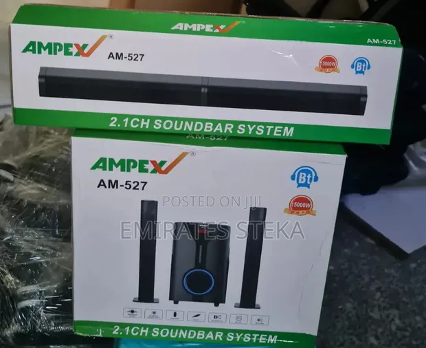 Ampex AM-527 Soundbar System - Brand New - 1