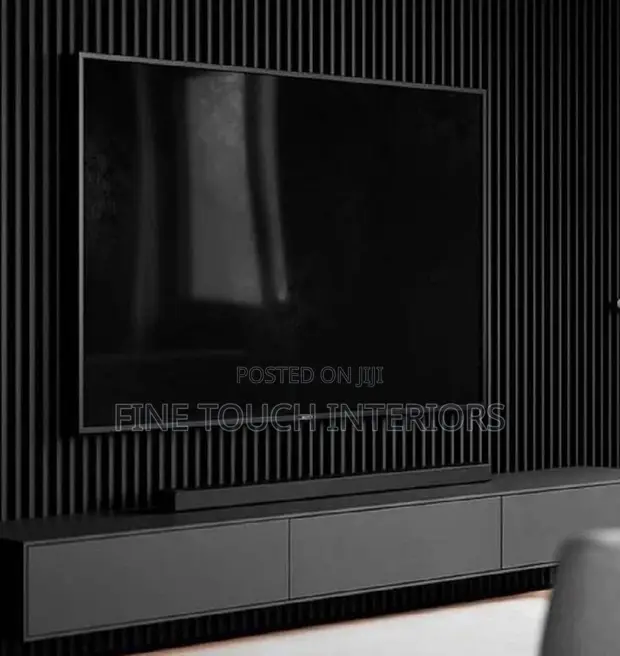 House Office Fluted Wall Panels - 1
