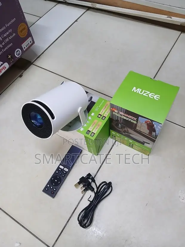HY300 Mini Projector | WiFi Android | Portable Home Theater - 1