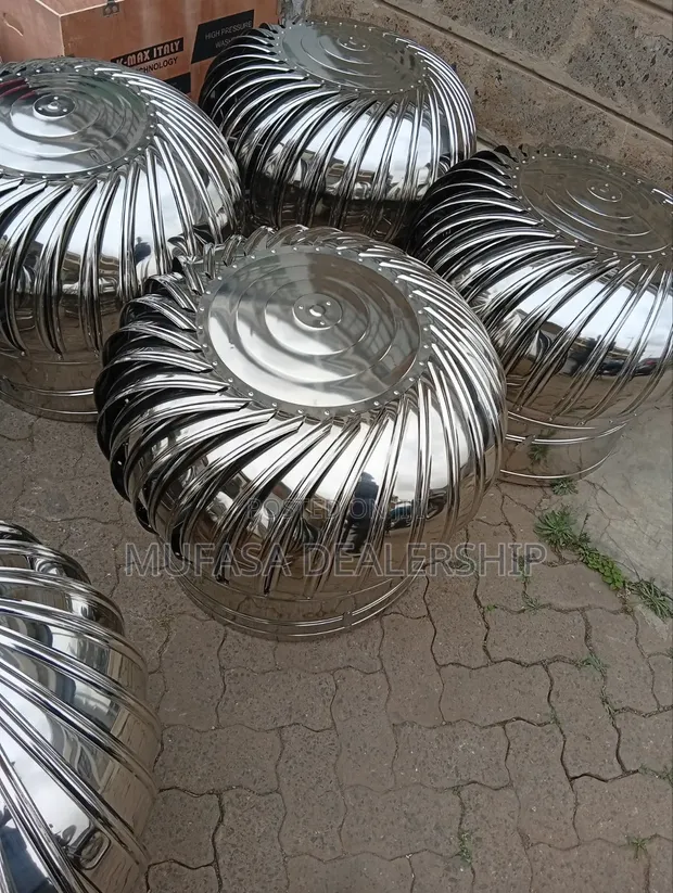 Rust-Resistant Stainless Steel Roof Turbine Ventilators - 1