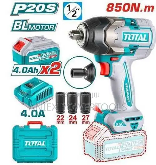 Total TIWLI2085 Cordless Impact Wrench 850Nm - 1