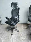 Ergonomic Mesh Office Chair with Arms - Black - 2