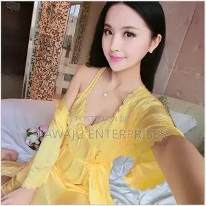 2pcs Luxury Satin Lingerie Set