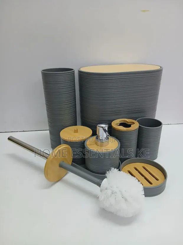 8-in-1 Bathroom Organizer Set - 1
