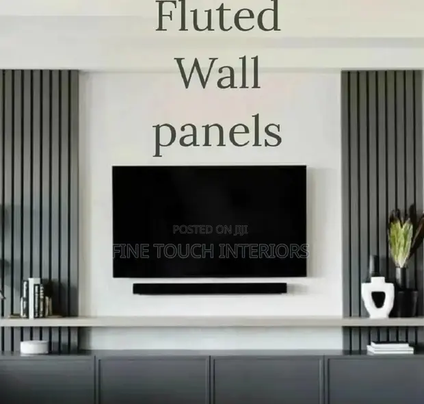 Fluted Wall Panels - Modern Textured Finish - 1