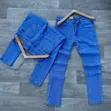 Men's Non-Fading Plain Jeans (Sizes 30-40) - 2