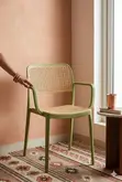 Modern Rattan Dining Chair - 4