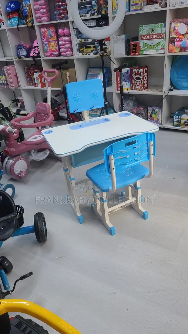 Kids Learning Table with Chair - 1