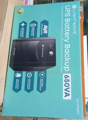Lightwave LW-UPS650 650VA UPS