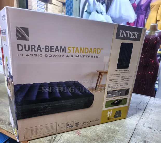 Brand New Intex 4x6 ft Inflatable Guest Mattress (Double Bed Size) - 1