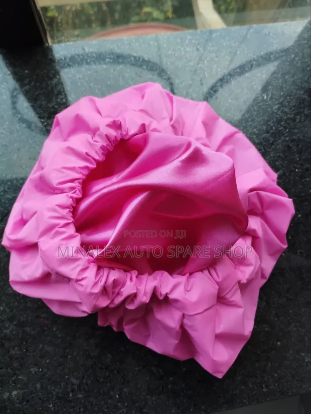 Pink Jumbo Shower Cap - 1