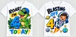 Kids Branded T-Shirts - 3