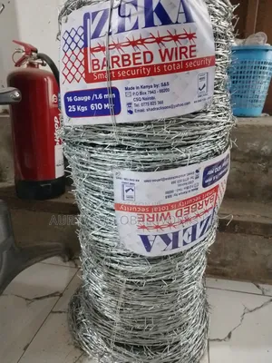 Heavy-Duty Barbed Wire Roll - 610m, 25kg