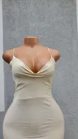 Yellow Silk Dress - Brand New - 2
