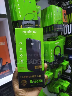 Oraimo 22.5W Super Fast Powerbank 10,000mAh