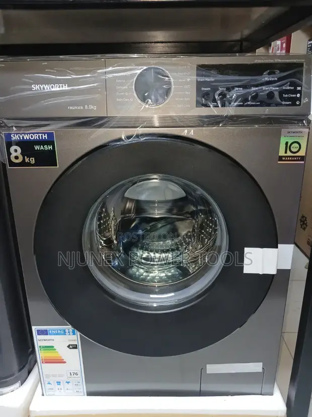 Skyworth 8kg Front Load Washing Machine - 1