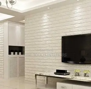 3D Foam Wall Panels for TV Area