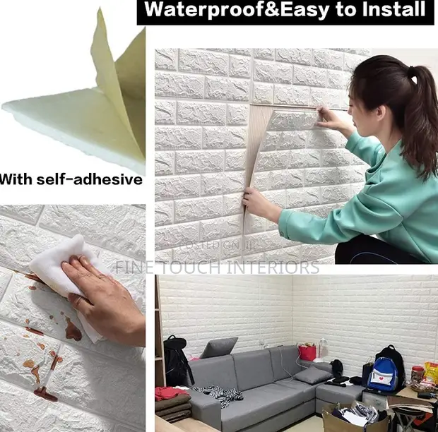 Multi-Purpose 3D Foam Wall Panels - 1