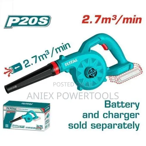 Total TABLI2078 Blower Isiyo na Cord 20V - 1