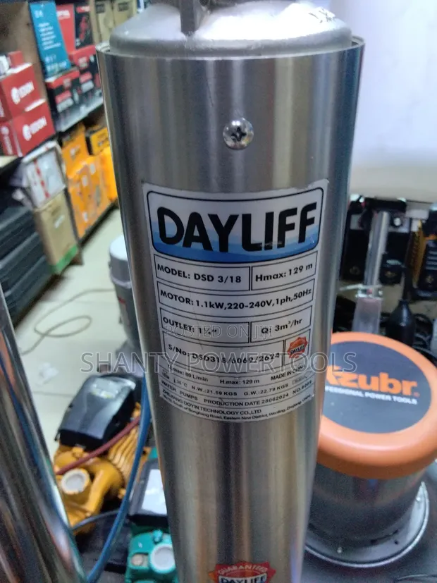 Dayliff DSD 3/18 Submersible Water Pump - 1