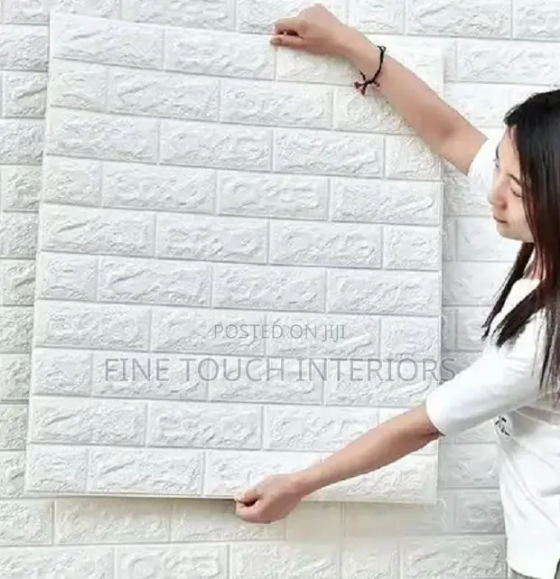 Modern 3D Geometric Foam Wall Panels - 1