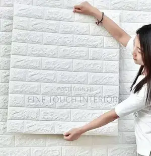 Modern 3D Geometric Foam Wall Panels