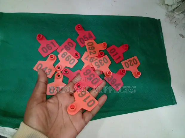 Numbered Eartags - Brand New - 1