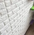White 3D Foam Wall Panels - 1