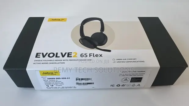 Jabra Evolve2 65 Flex Wireless Stereo Headset - 1