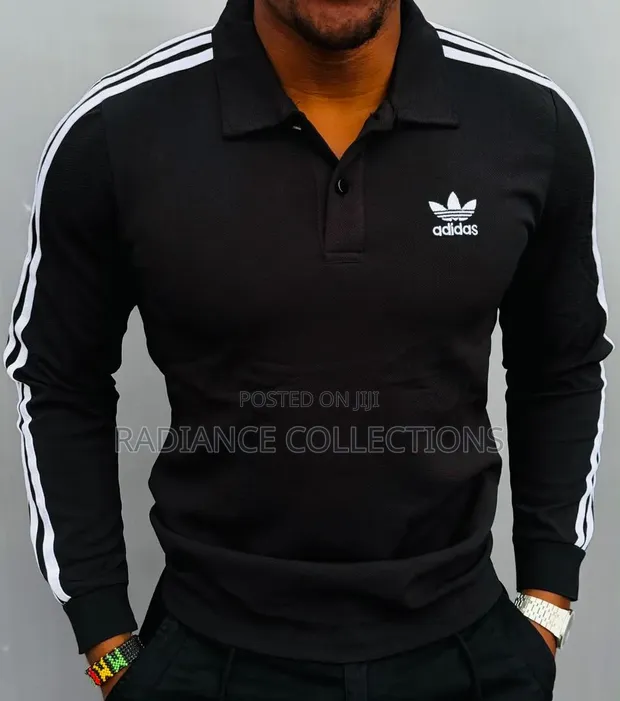 Black/Brown Long-Sleeved Shirts - 1