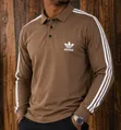 Black/Brown Long-Sleeved Shirts - 2