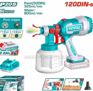 Total TSGLI20042 Cordless Spray Gun 20V
