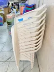 Kenpoly Plastic Chairs with Arms - Brand New - 2