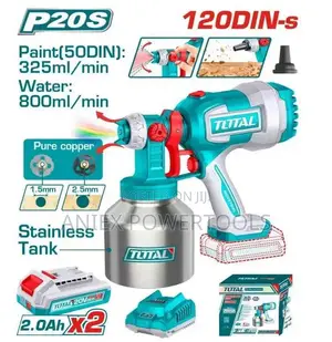 Total TSGLI200414 Cordless Spray Gun 20V