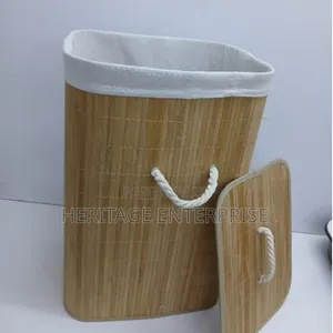 Foldable Wooden Laundry Basket