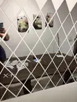 Decorative Diamond Acrylic Mirrors - 2