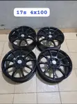 17 Inch 4x100 Rims - 2