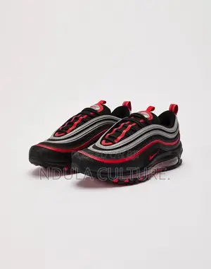 Nike Air Max 97 Black Red Silver