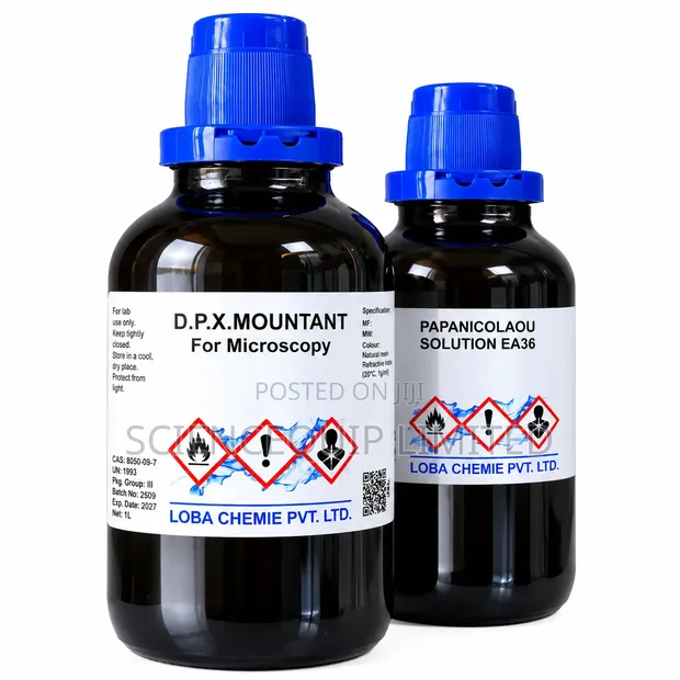 D.P.X. Mountant for Microscopy - High-Quality Laboratory Reagent - 1