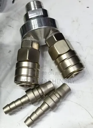 2-Way Air Compressor Splitter / Double Coupler Socket