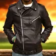 Buckle Leather Jackets - 1