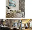 Geometric Diamond Acrylic Mirror Décor - 1