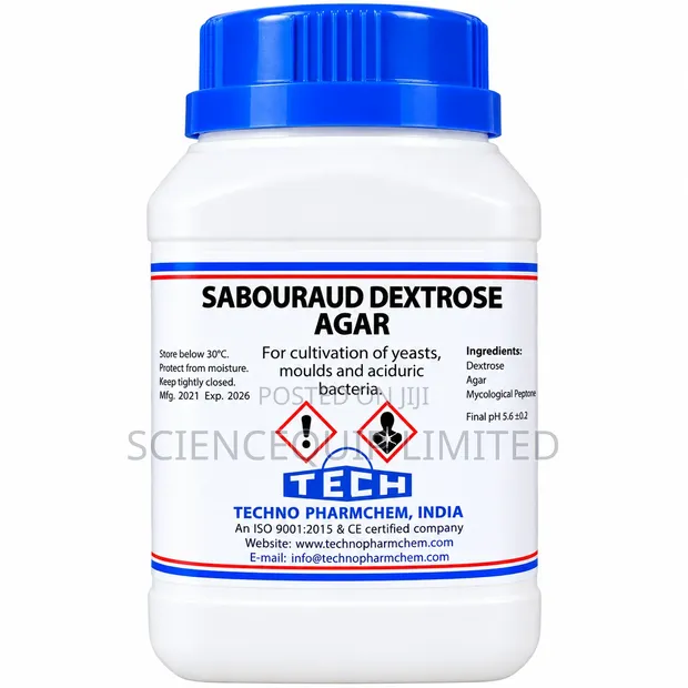 Sabouraud Dextrose Agar (SDA) - Fungal Culture Media - 1
