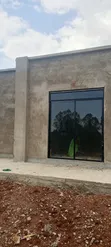 Mlango wa Kuteleza wa Aluminium Wenye Nafasi Mbili - Nyeusi - 2