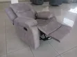 Luxury 1-Seater Fabric Recliner Sofa - Premium Comfort Chair - 1