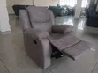 Luxury 1-Seater Fabric Recliner Sofa - Premium Comfort Chair - 3