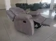 Luxury 1-Seater Fabric Recliner Sofa - Premium Comfort Chair - 5